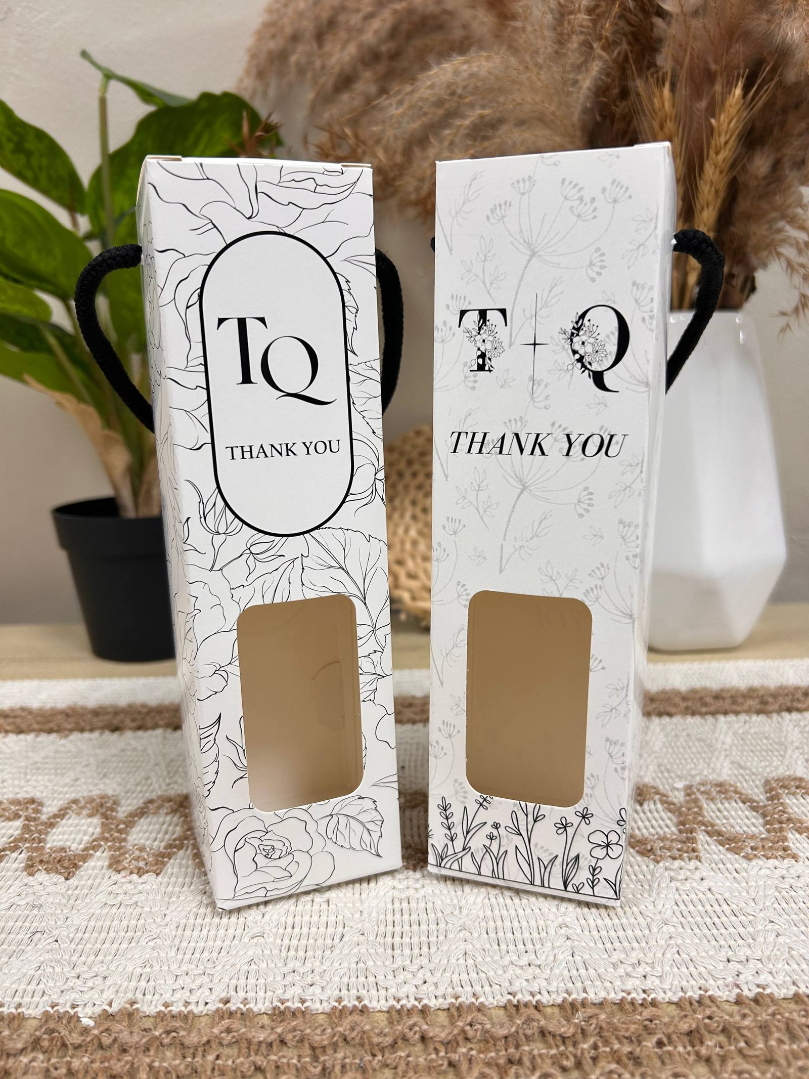 [50PCS] GIFT KOTAK KICAP MINI BLACK WHITE