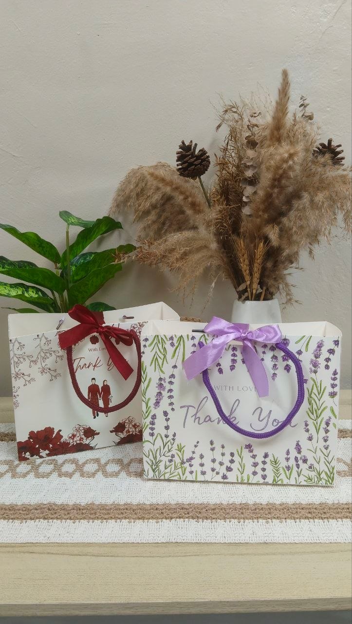 [50PCS] DOORGIFT PAPERBAG RIBBON L